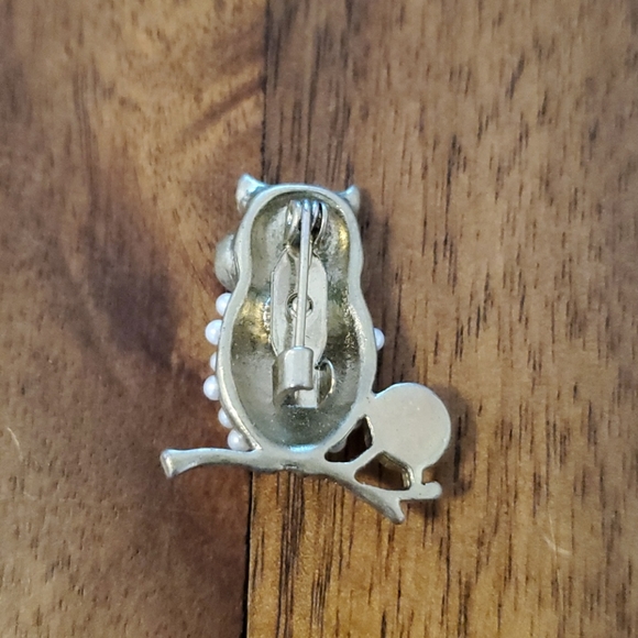 Owl brooch - Picture 2 of 2
